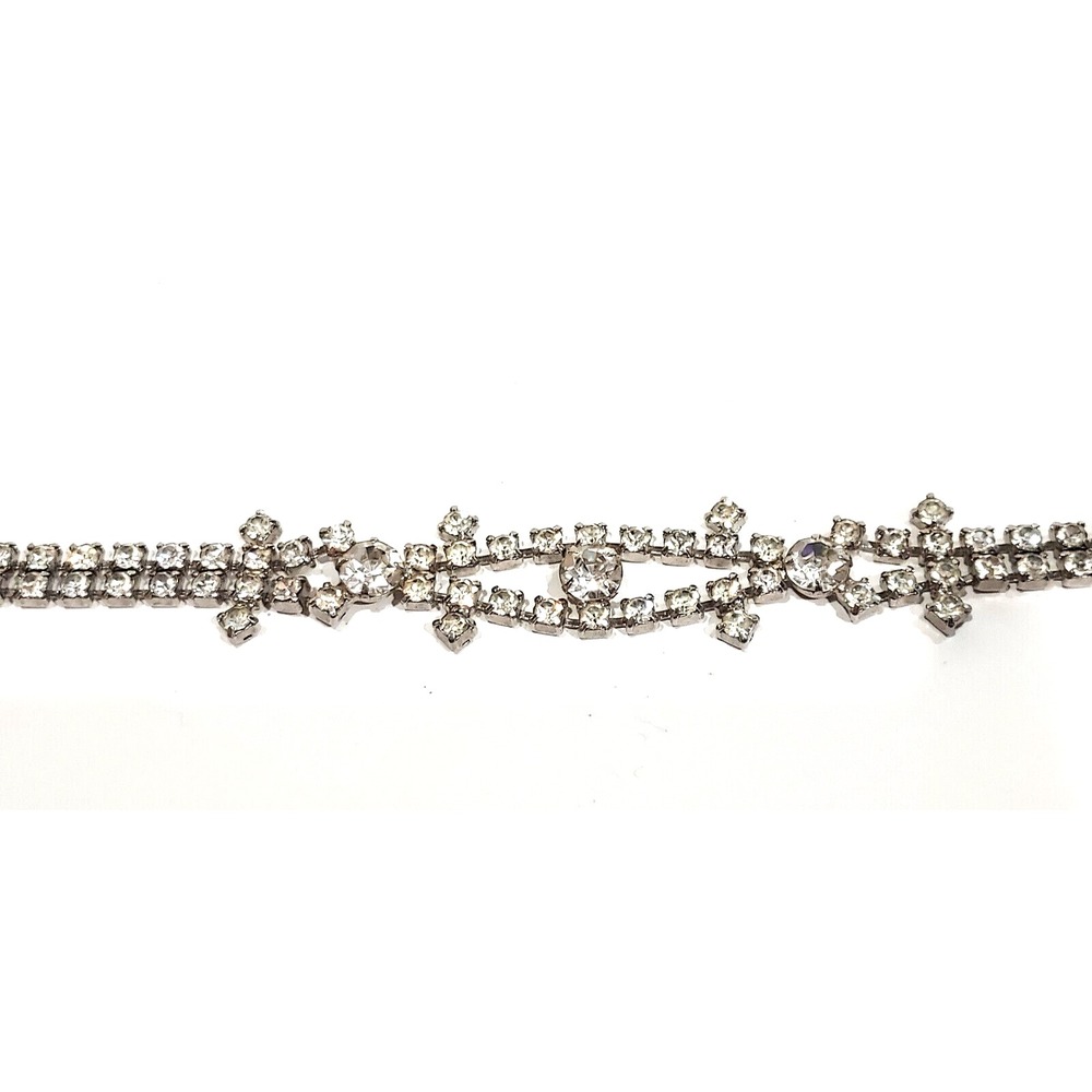 Bracelet - Rhinestone 7.25" - Picture 2 of 6